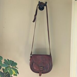 Vintage Crossbody Leather Purse
